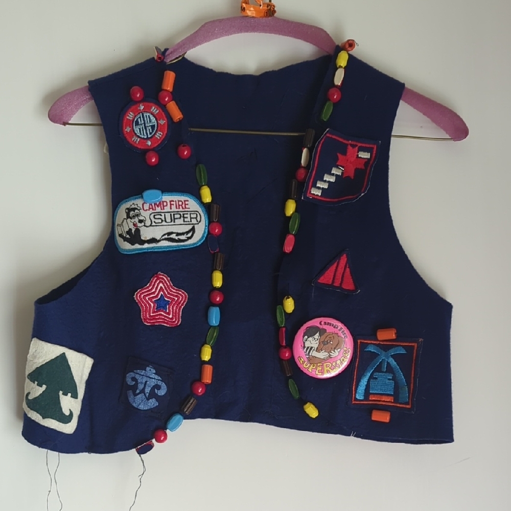 Vintage Campfire Girls Vest